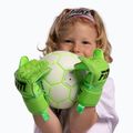 Children's goalkeeper gloves Football Masters Invictus X Jr lime 2