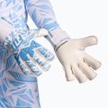 Goalkeeper gloves Football Masters Invictus X PRO white/blue 6
