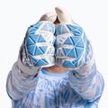 Goalkeeper gloves Football Masters Invictus X PRO white/blue 10