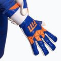 Goalkeeper gloves Football Masters Invictus X PRO blue/orange 4