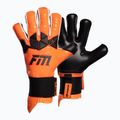 Goalkeeper gloves Football Masters Invictus X PRO orange fluo