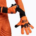 Goalkeeper gloves Football Masters Invictus X PRO orange fluo 9