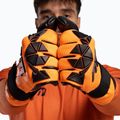 Goalkeeper gloves Football Masters Varis X PRO orange fluo 5