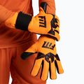 Goalkeeper gloves Football Masters Varis X PRO orange fluo 6