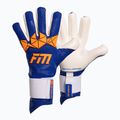 Goalkeeper gloves Football Masters Varis X PRO blue/orange