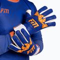 Goalkeeper gloves Football Masters Varis X PRO blue/orange 7