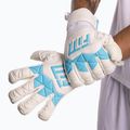 Goalkeeper gloves Football Masters Invictus X white/blue 8