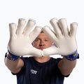 Goalkeeper gloves Football Masters Invictus X blue/orange 3