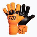 Goalkeeper gloves Football Masters Invictus X orange fluo