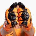 Goalkeeper gloves Football Masters Varis X orange fluo 9