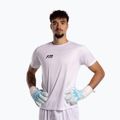 Goalkeeper gloves Football Masters Varis X white/blue 10