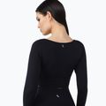 Women's training longsleeve Carpatree Dopamine Buzz Seamless obsidian black 6