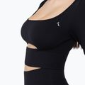 Women's training longsleeve Carpatree Dopamine Buzz Seamless obsidian black 7