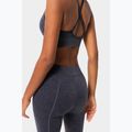 Women's training leggings Carpatree Marble Story Seamless midnight mist black 8