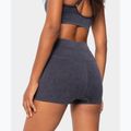 Women's training shorts Carpatree Marble Story Seamless midnight mist black 8