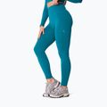 Women's training leggings Carpatree Dopamine Buzz Seamless petrol green