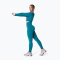 Women's training leggings Carpatree Dopamine Buzz Seamless petrol green 4