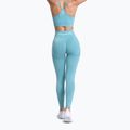 Women's training leggings Carpatree Allure Seamless milky blue 3
