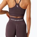 Women's training leggings Carpatree Allure Seamless berry brown 5