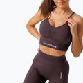 Women's training leggings Carpatree Allure Seamless berry brown 6