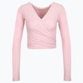 Women's yoga top Moonholi Total Eclipse Wrap Top Nude pink 205