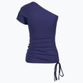 Women's yoga top Moonholi One Shoulder String Top blue 213 2