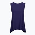 Women's yoga top Moonholi Galaxy Open Back Tank blue 216