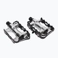 ACCENT Basic silver/black bicycle pedals 2