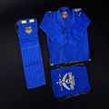 GI for men's Brazilian jiu-jitsu Ground Game Champion 2.0 blue GICHNEWBLU 6