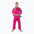 GI for children's Brazilian jiu-jitsu Ground Game Junior 3.0 pink GIJUN3PIN02