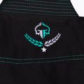 GI for women's Brazilian jiu-jitsu Ground Game Champion 2.0 Mint black GICH2MINTF1 7