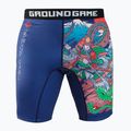 Ground Game Vale Tudo Tatakai men's training shorts blue