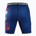 Ground Game Vale Tudo Tatakai men's training shorts blue 4