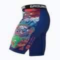 Ground Game Vale Tudo Tatakai men's training shorts blue 5