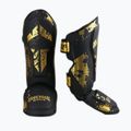 Ground Game Cage Gold tibia protectors black SHINGUCGOLDS