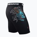Ground Game Vale Tudo Bushido 3.0 men's training shorts black/multicolour 3