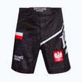 Men's Ground Game MMA Poland training shorts black MMASHOPOLS