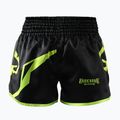 Men's Ground Game Muay Thai Neon training shorts black/green neon 2