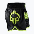 Men's Ground Game Muay Thai Neon training shorts black/green neon 3
