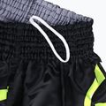 Men's Ground Game Muay Thai Neon training shorts black/green neon 6