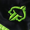 Men's Ground Game Muay Thai Neon training shorts black/green neon 7