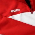 Men's PROSTO Half Zip Sweatshirt red KL222MSWE1133 4