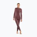 Women's thermal underwear set Viking Meriboo Base Layer pink