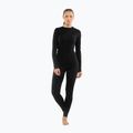 Women's thermal underwear set Viking Meriboo Base Layer black
