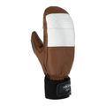 Ski gloves Viking Send It brown/white
