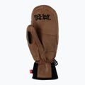 Ski gloves Viking Send It brown/white 3