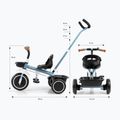 Three-wheeled balance bike Milly Mally Axel denim 11