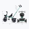 Three-wheeled balance bike Milly Mally Axel green 11