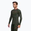Men's thermal underwear set Alpinus Tactical Gausdal Set green/orange 2
