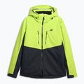 Men's ski jacket 4F M0997 lime 9